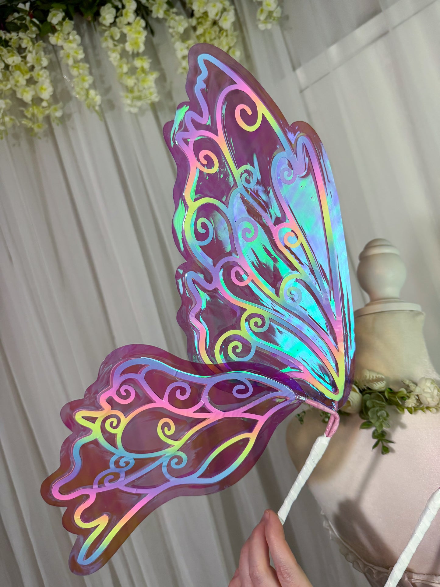 READY TO SHIP Pastel Swirl Small Clarion Fairy Wings
