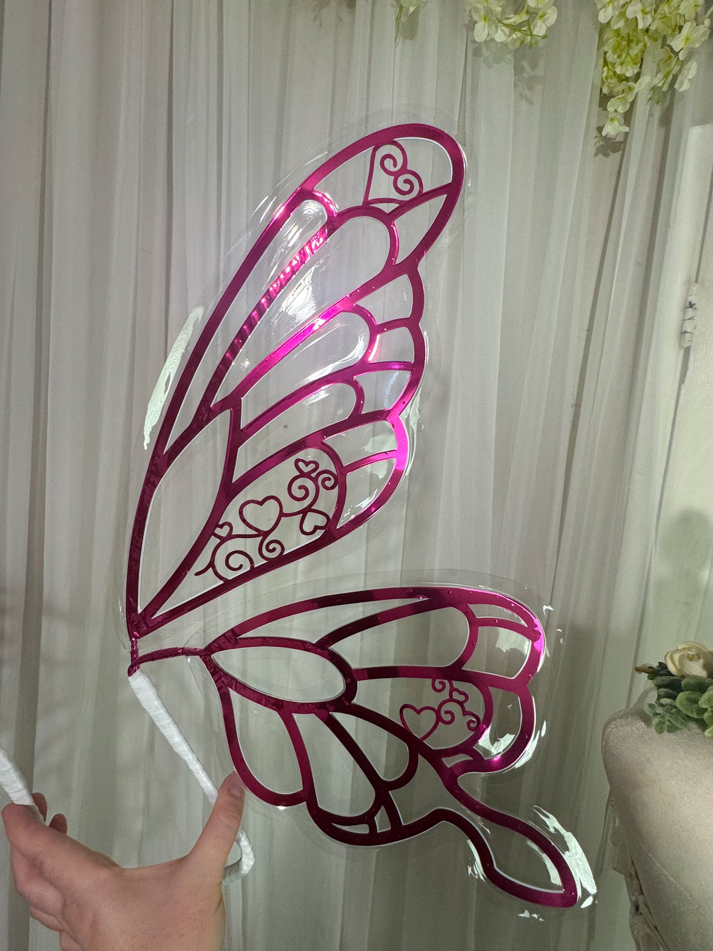 Ready to Ship Small Swirly Heart Fairy Wings