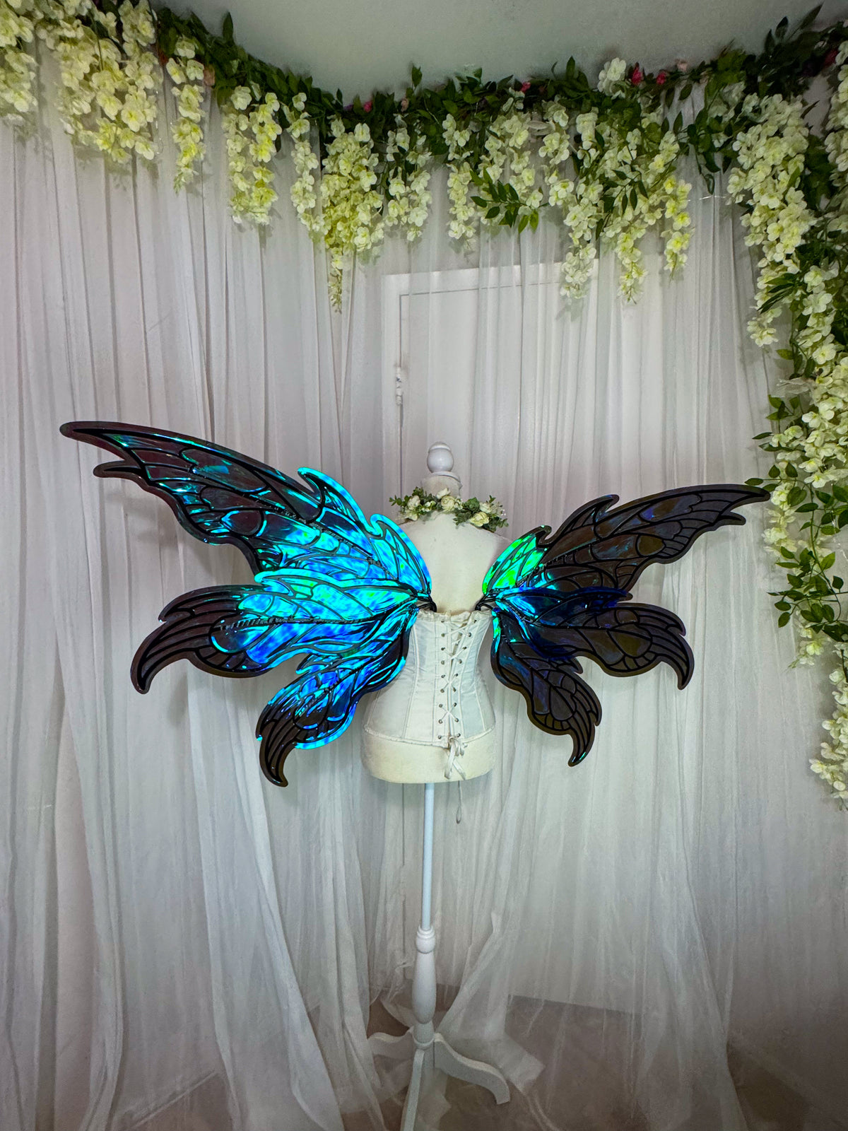 Ready to Ship Arcane Pixie Wings (Smokey Green)