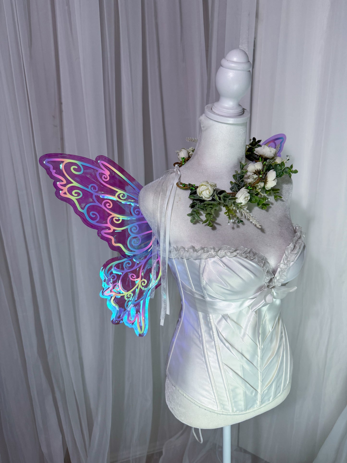 READY TO SHIP Pastel Swirl Small Clarion Fairy Wings