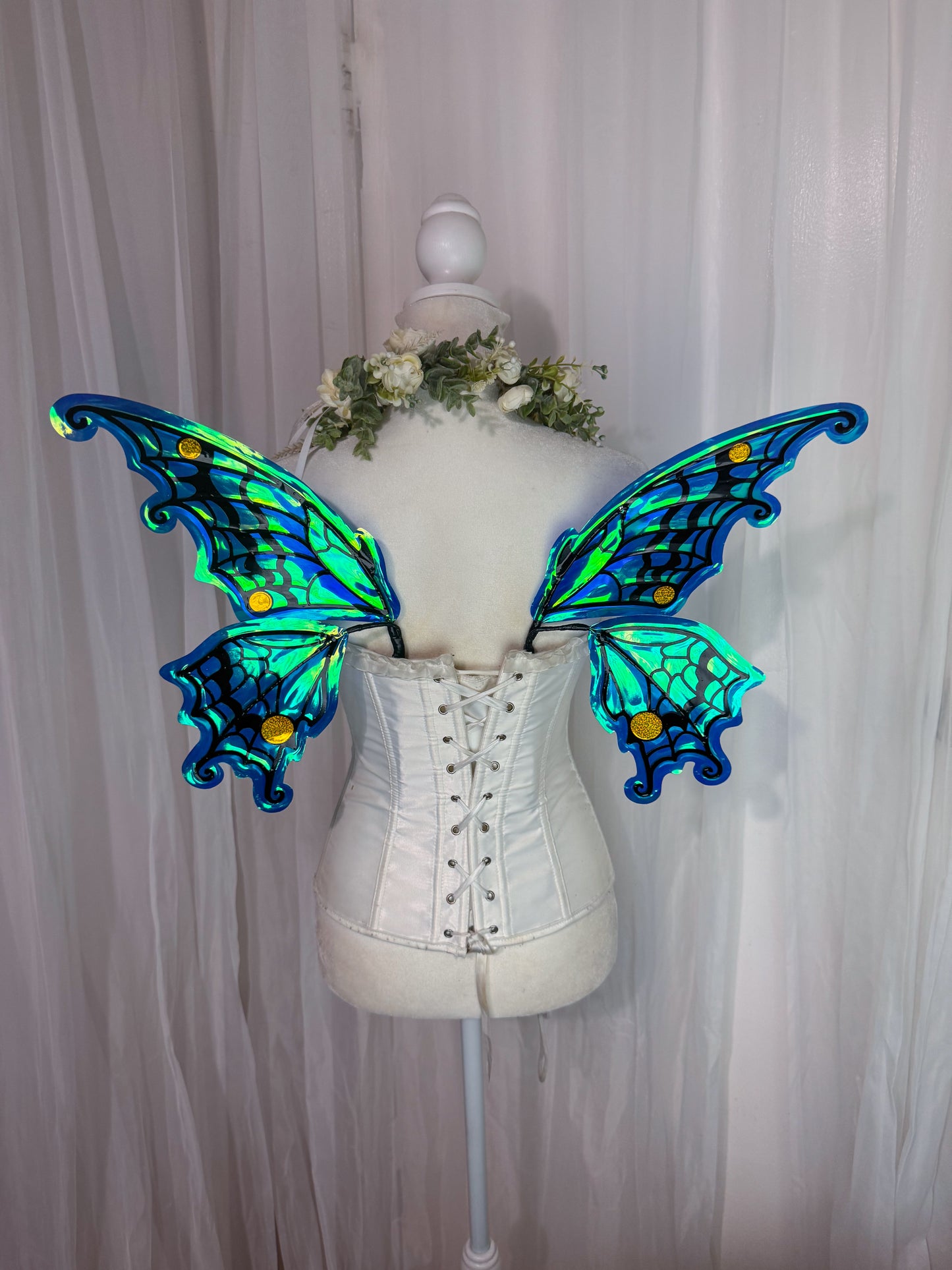 READY TO SHIP Mini Sinister Swallowtail Fairy Wings