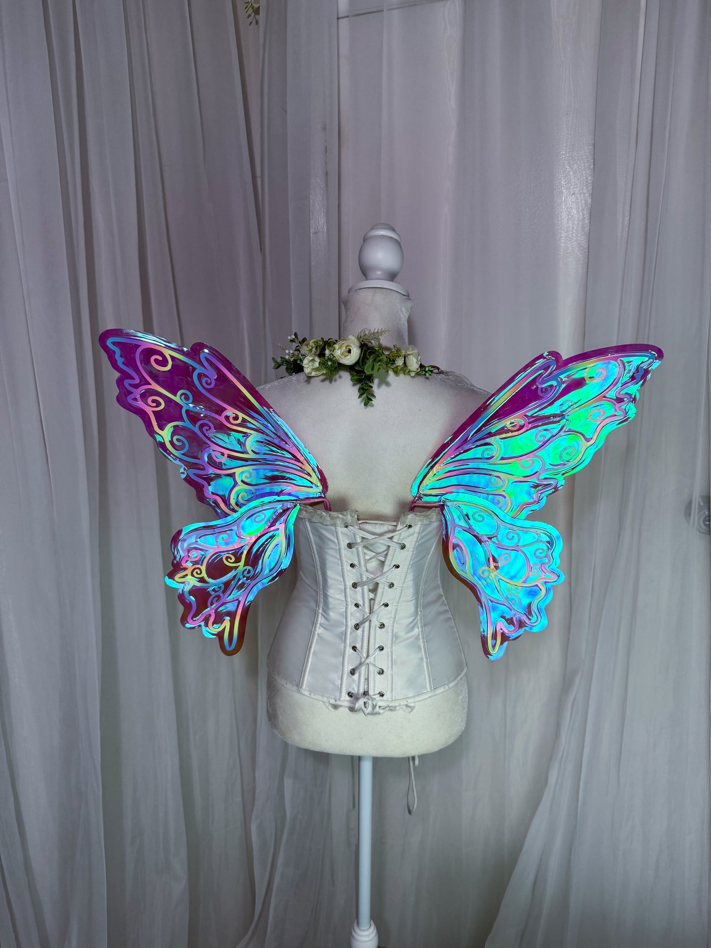 READY TO SHIP Pastel Swirl Small Clarion Fairy Wings