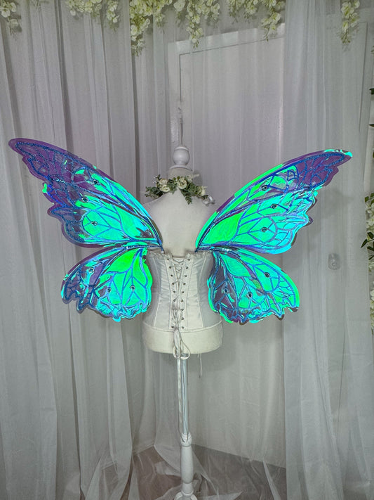 Ready to Snow Crystal Fairy Wings