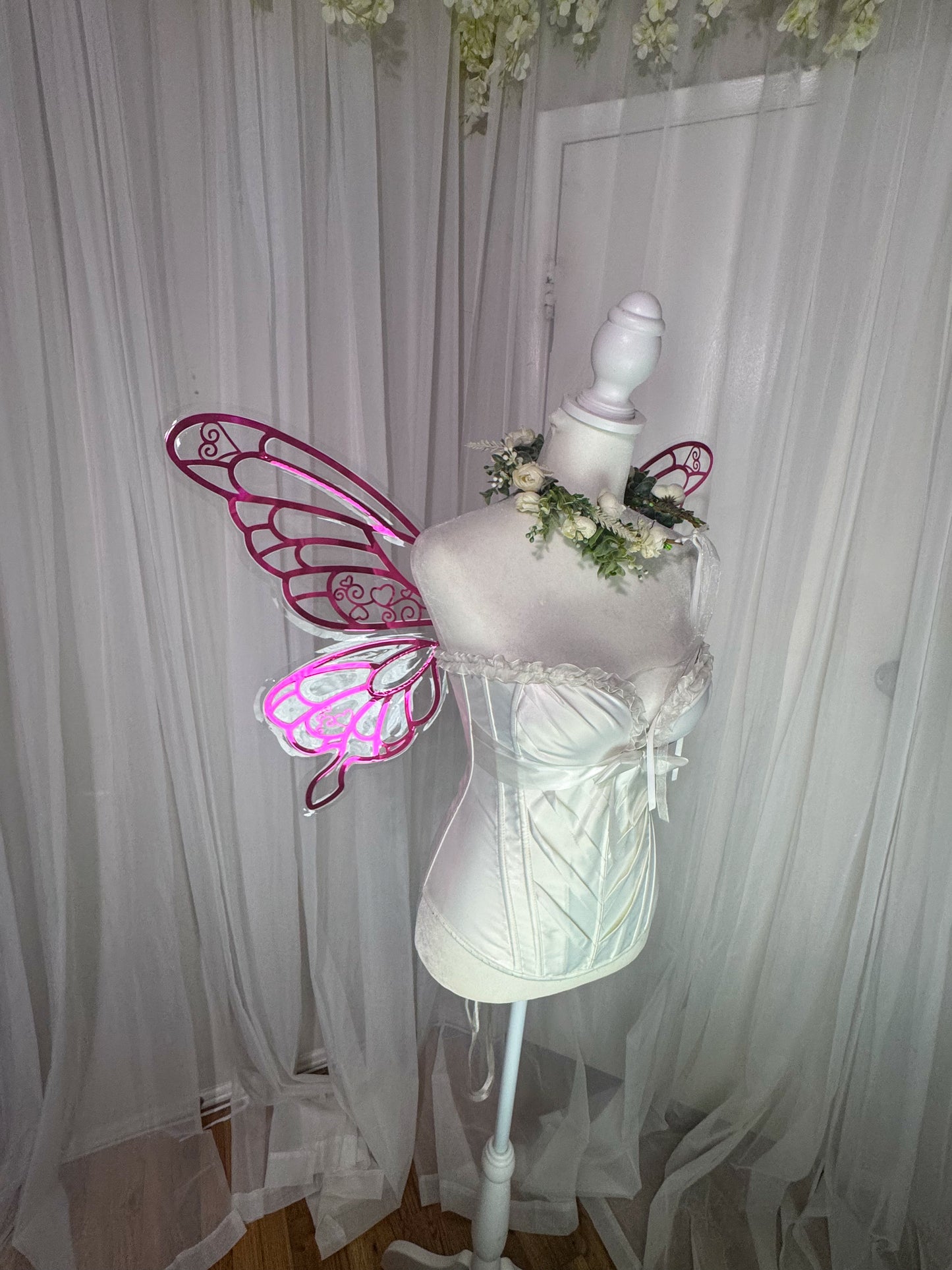 Ready to Ship Small Swirly Heart Fairy Wings