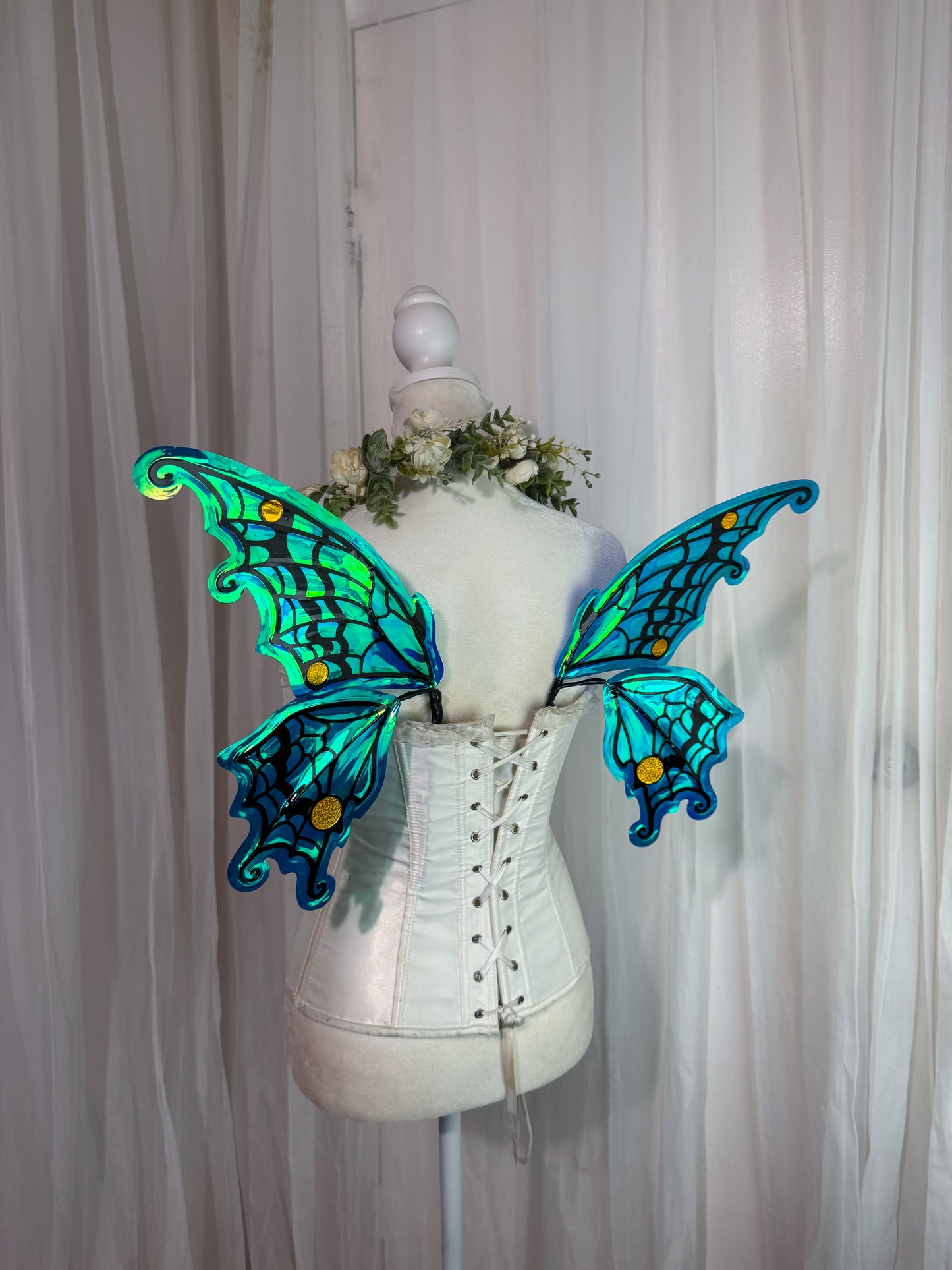 READY TO SHIP Mini Sinister Swallowtail Fairy Wings